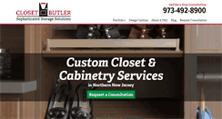 Desktop Screenshot of closetbutler.com