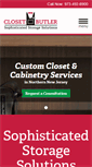 Mobile Screenshot of closetbutler.com